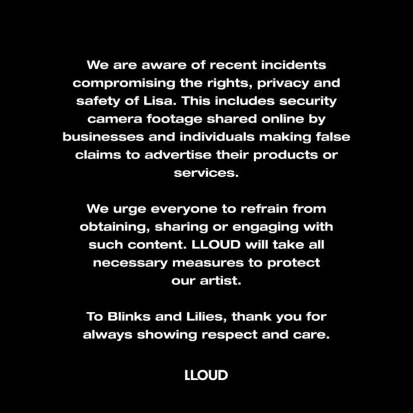 260308 Lisa (LLOUD) IG Story Update