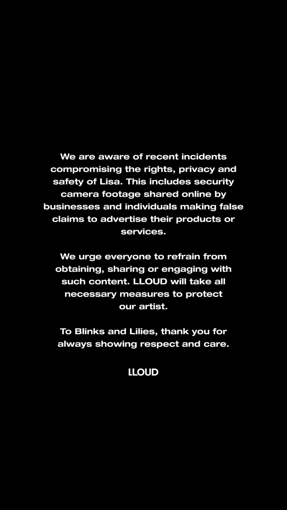 260308 Lisa (LLOUD) IG Story Update