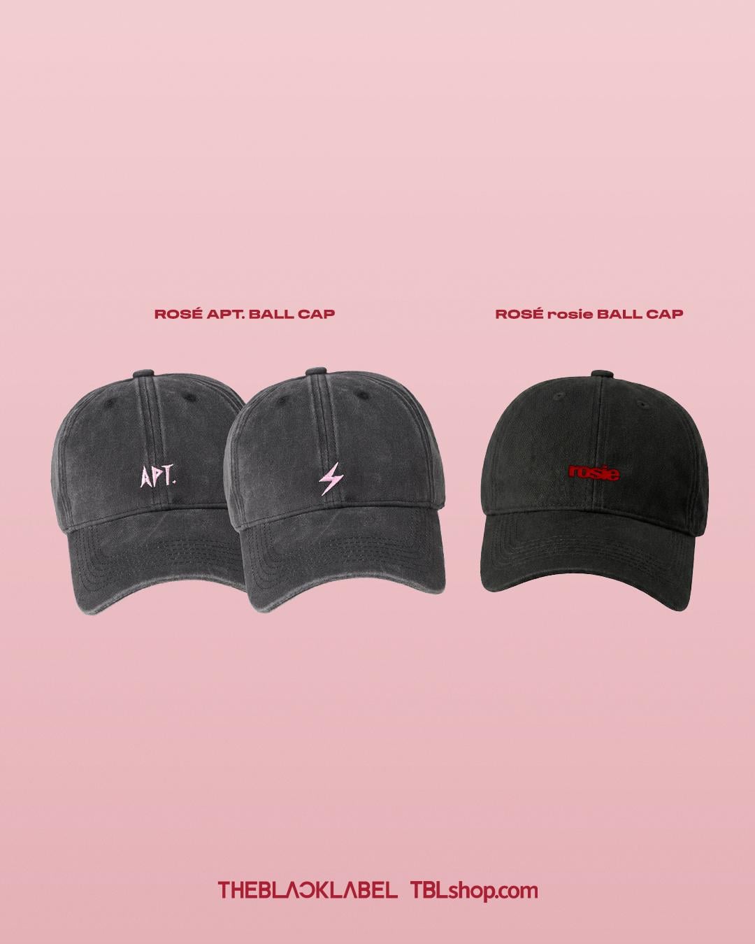 260330 ROSÉ Ball Cap Collection