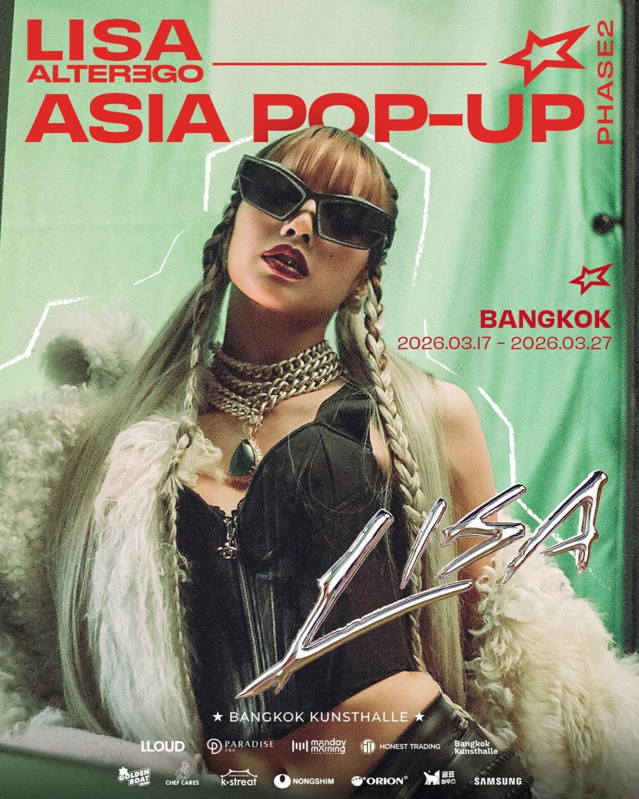 260309 LISA ALTER EGO ASIA POP-UP PHASE2 IN BANGKOK | March 17 - March 27