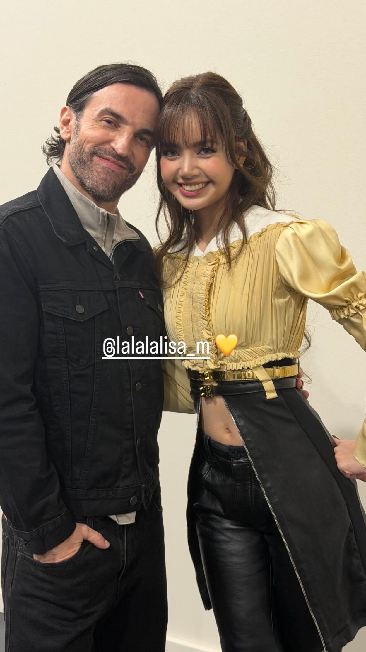 260317 Nicolas Ghesquière IG Story Update w/ Lisa