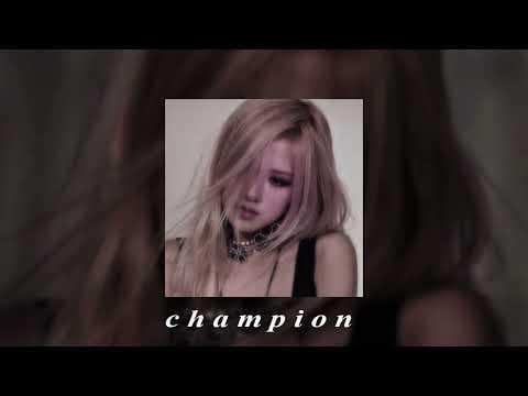 blackpink - champion (slowed + reverb) | Cover Version