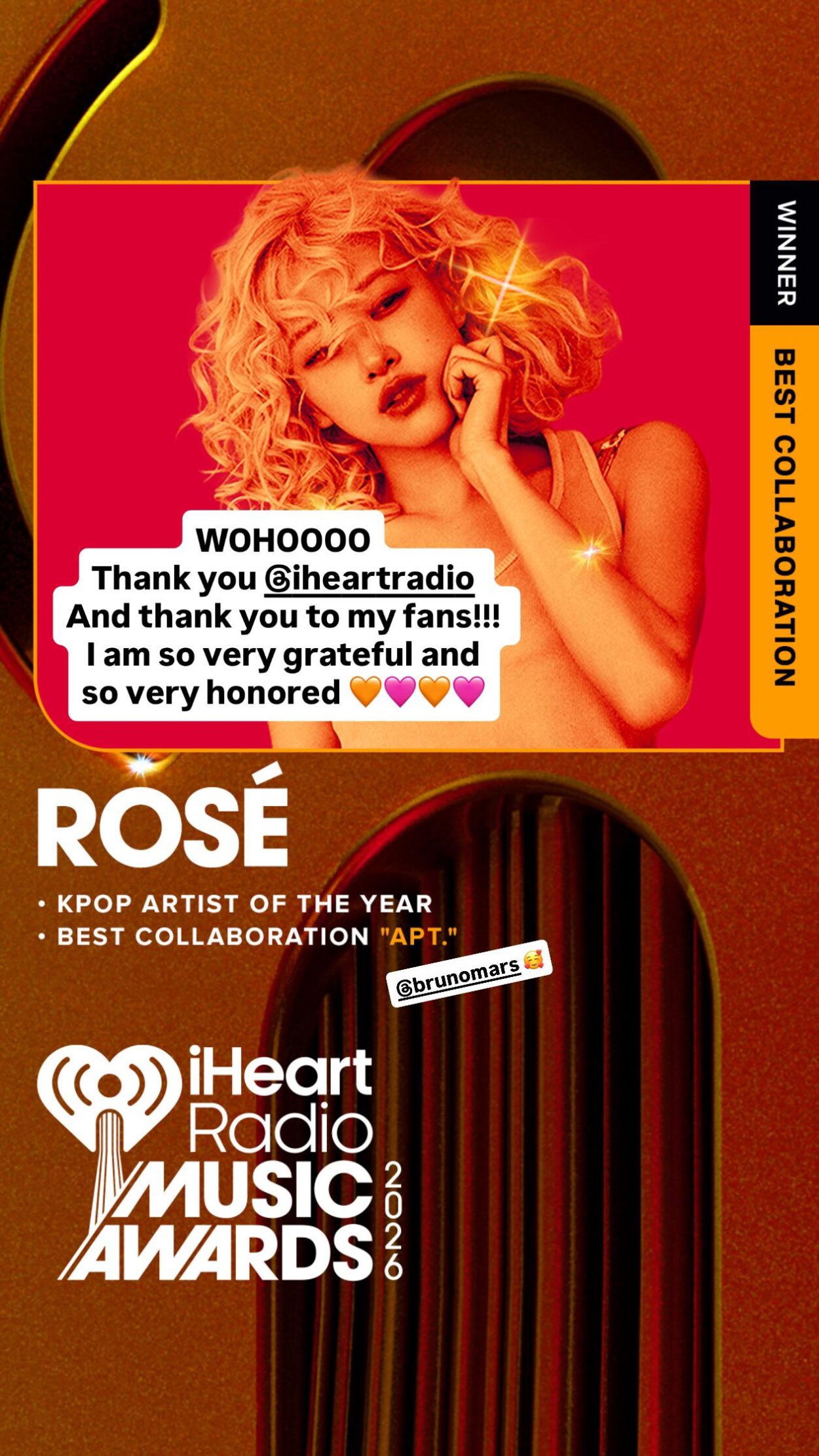 260328 ROSÉ IG Story Update