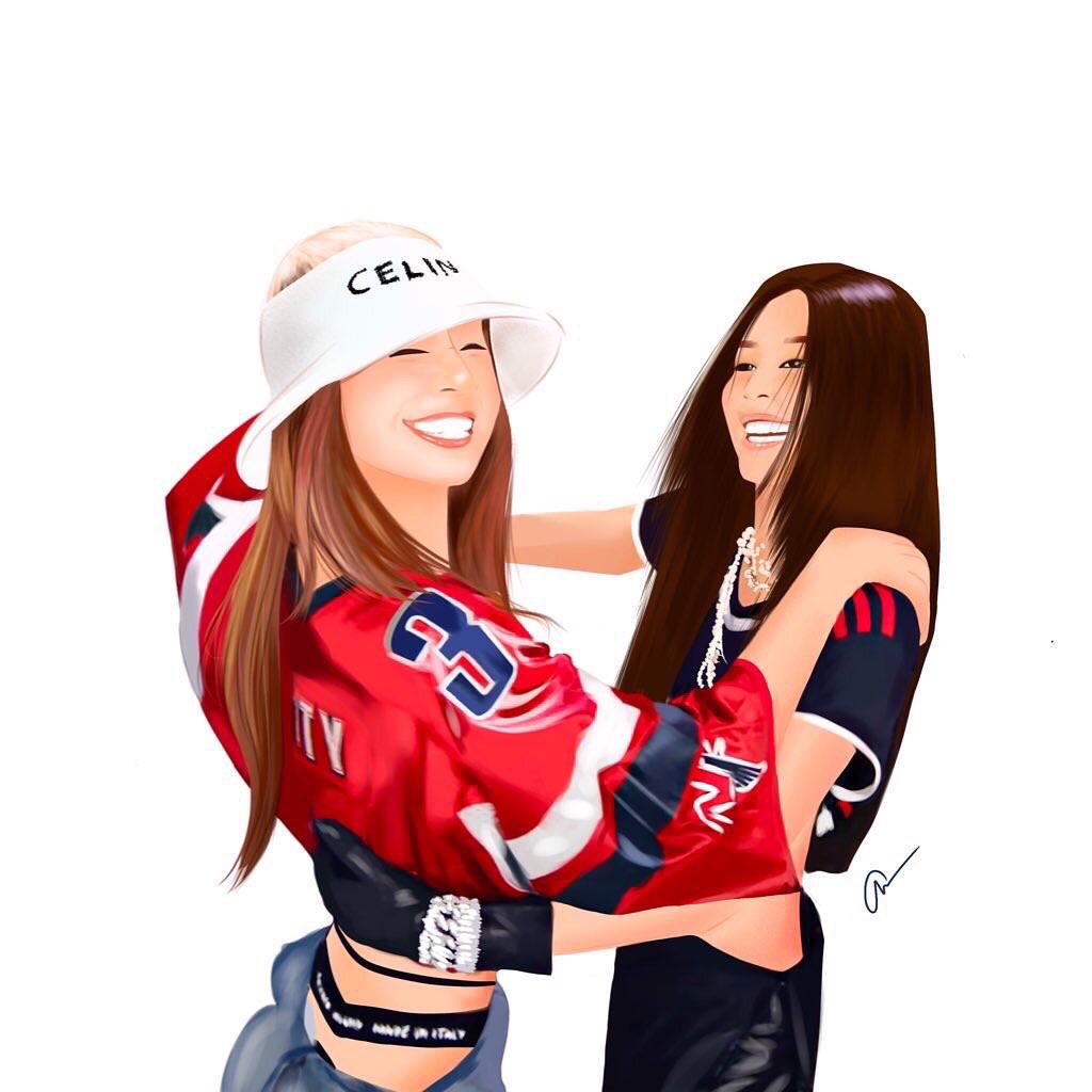 Fan art. Jenlisa slow dance🤘