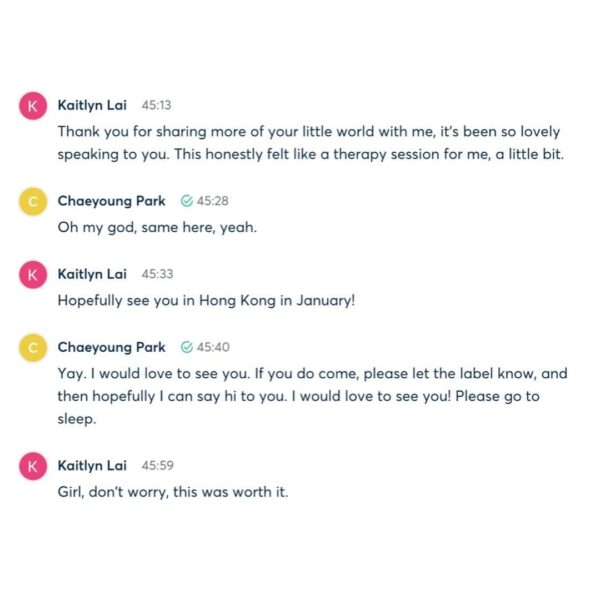 260301 Kaitlyn Lai (Vogue HK Editor) IG Update w/ ROSÉ