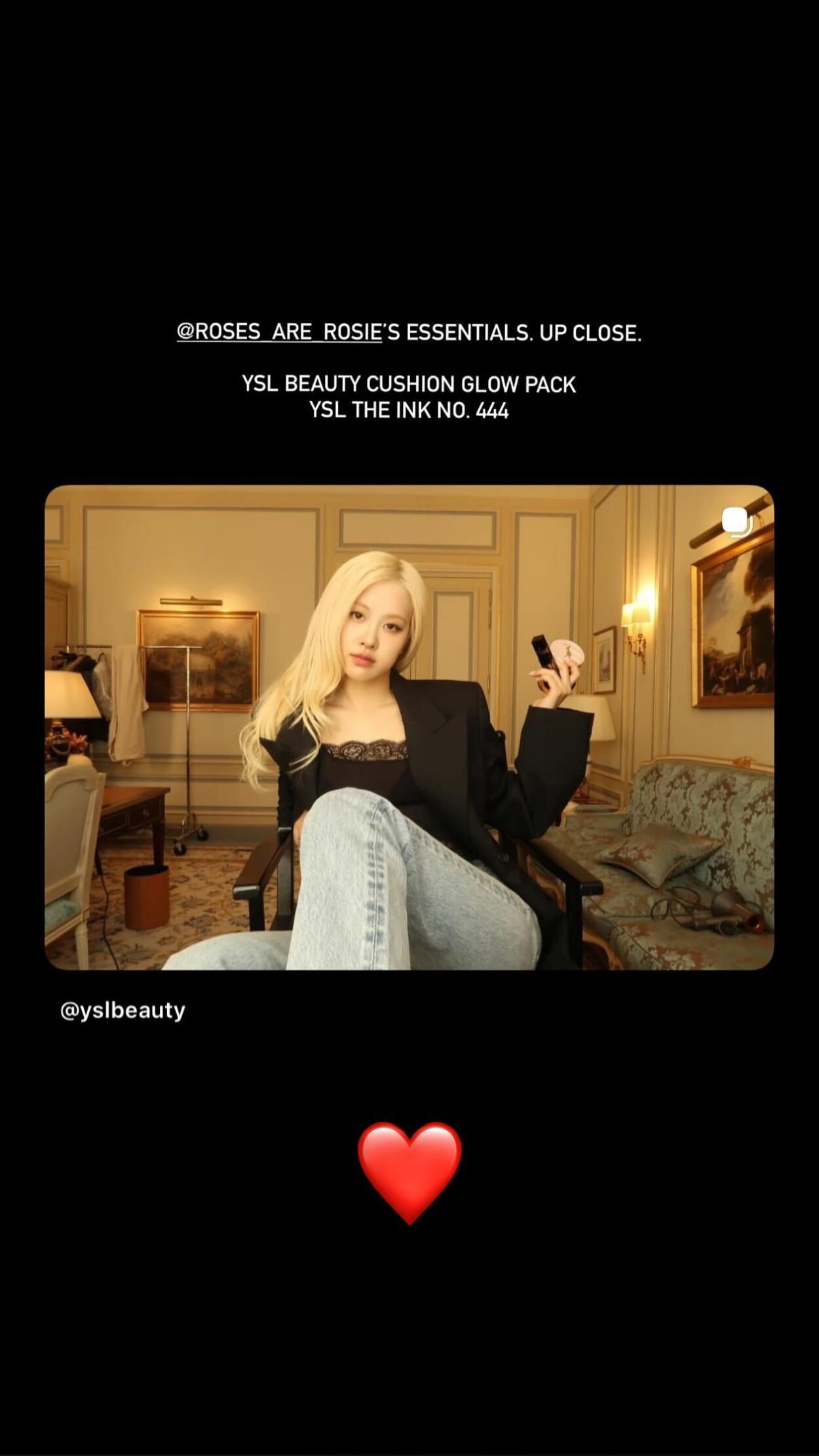 260307 ROSÉ IG Story Update