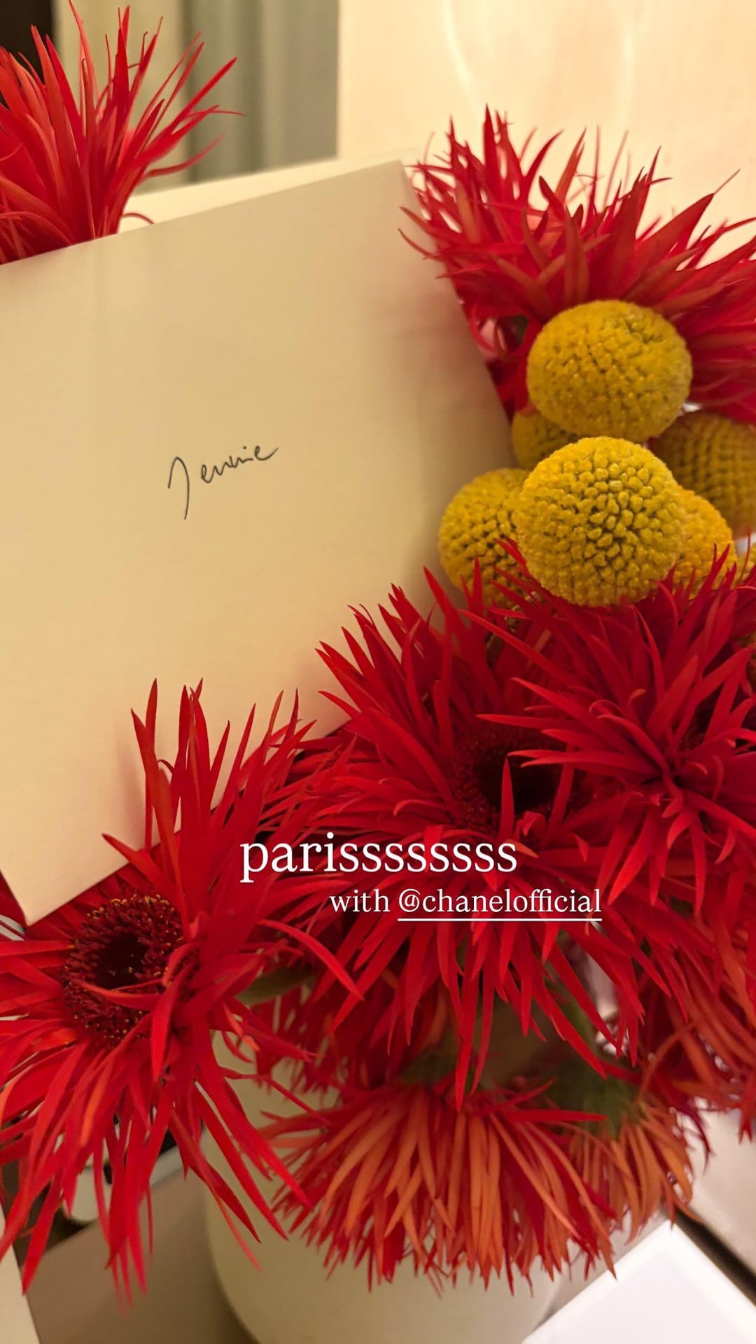 260308 Jennie IG Story Update