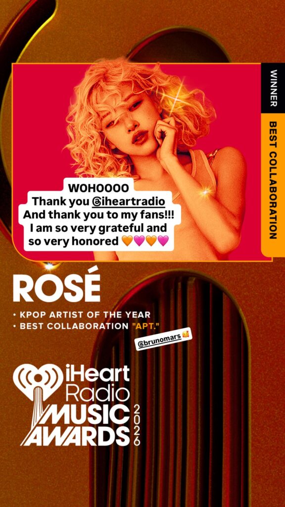 260328 Rosé IG Story Update