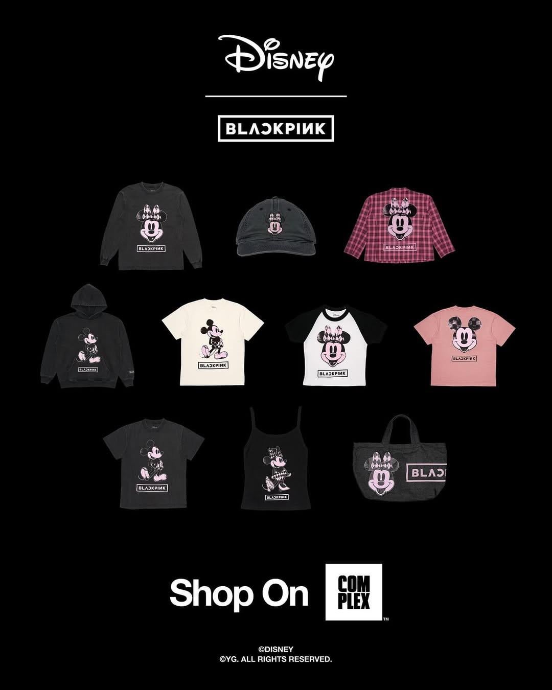 260304 BLACKPINK x Disney Collection by COMPLEX | Available March 5th @ 9AM PST / 12PM EST