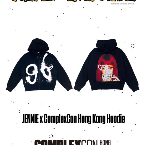 260320 JENNIE x ComplexCon Hong Kong Hoodie