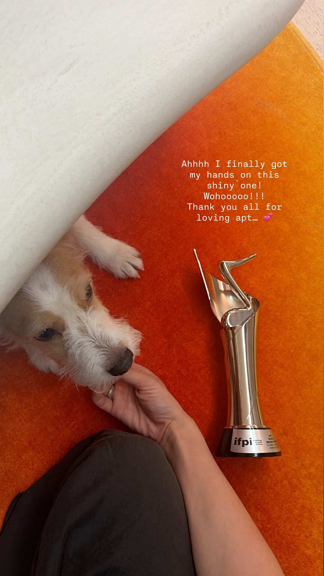 260307 Rosé IG Story Update