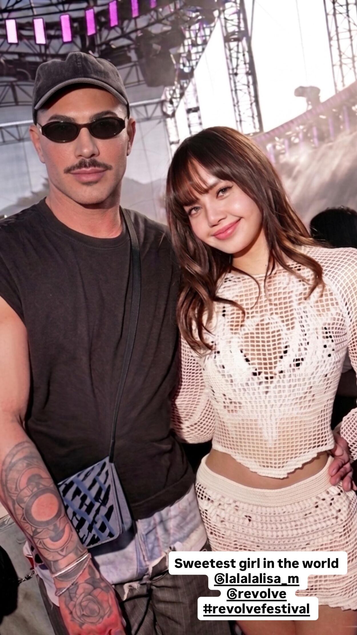 260414 mrdrawas IG Story Update w/ Lisa