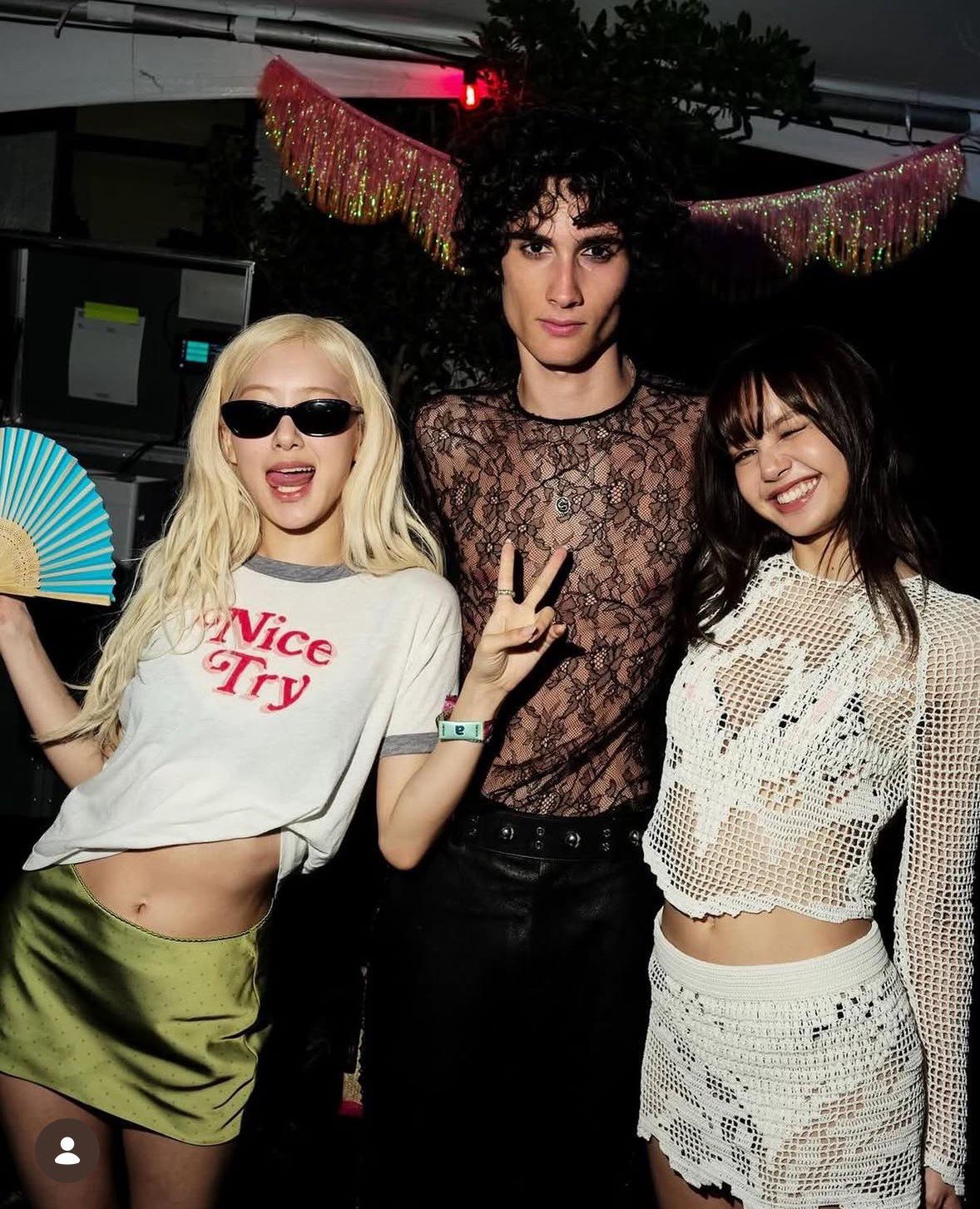 260411 ROSÉ w/ Lisa & Sombr @ Coachella