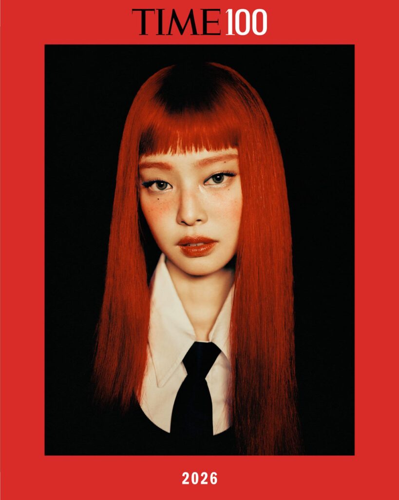 260415 JENNIE is named on TIME's TIME100 List of the 100 most influential people in the world for 2026!