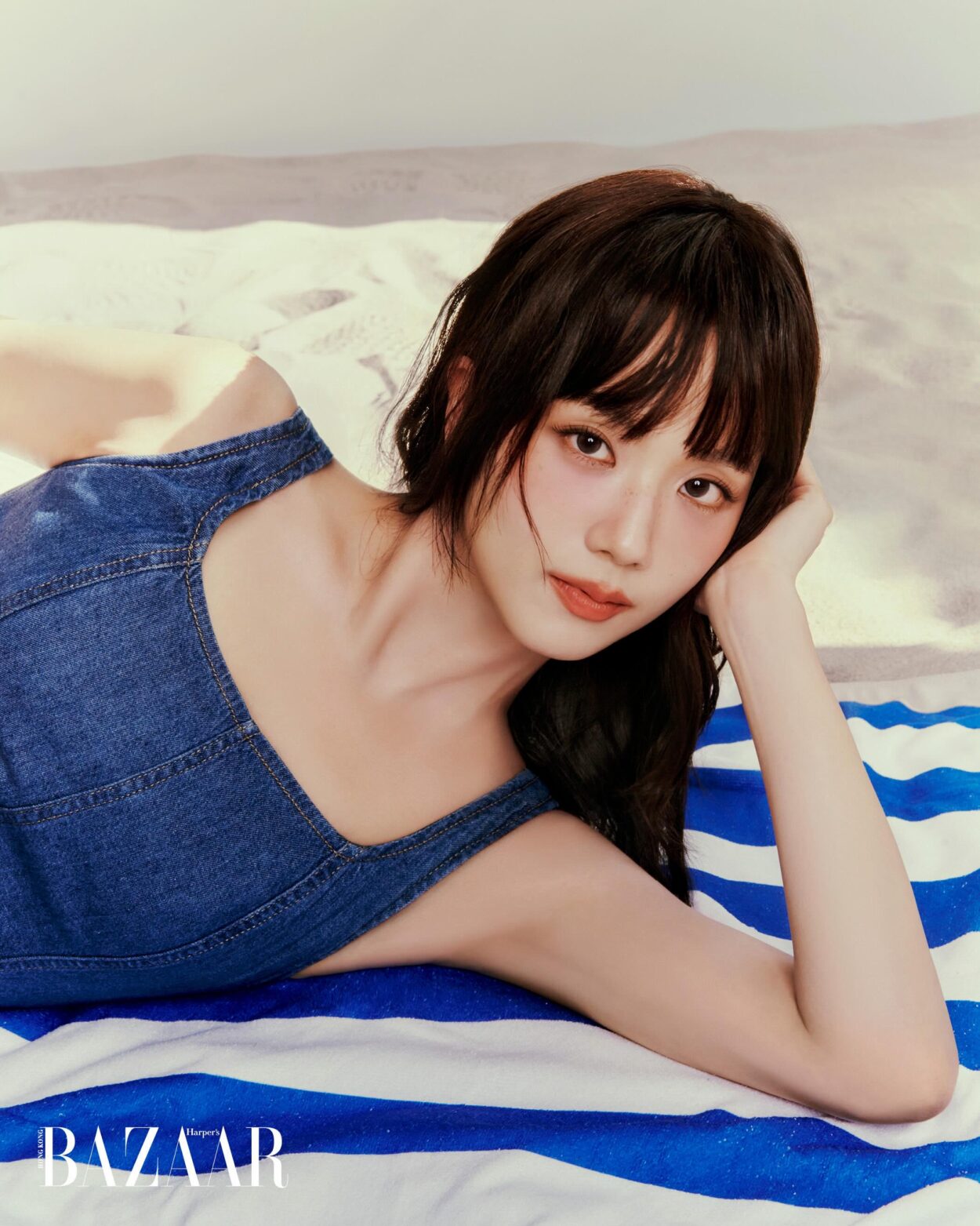 260429 Jisoo x Tommy Hilfiger for Harper's Bazaar Hong Kong