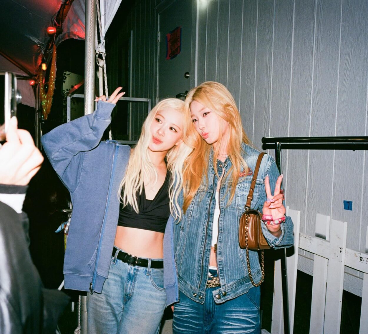 ROSÉ w/ Yoonchae (Katseye) @ Coachella