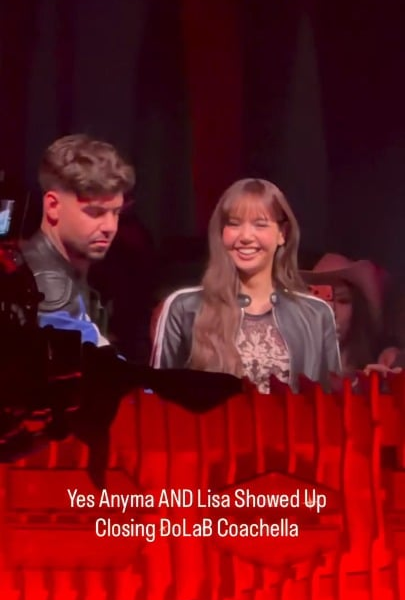 260413 Lisa at Anyma's Set @ Coachella 2026