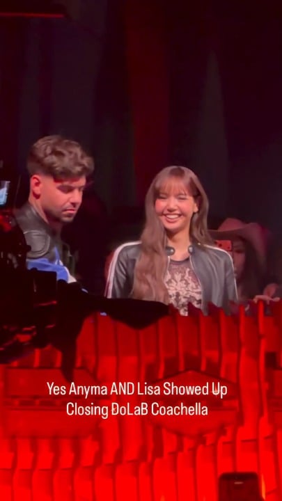 260413 Lisa at Anyma's Set @ Coachella 2026