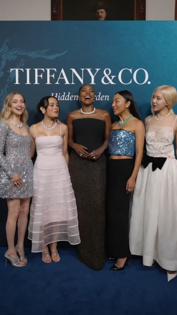 ROSÉ for Tiffany & Co. | Blue Book 2026: Hidden Garden unveiling event