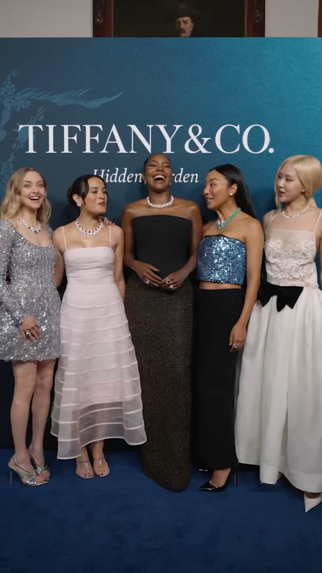 ROSÉ for Tiffany & Co. | Blue Book 2026: Hidden Garden unveiling event