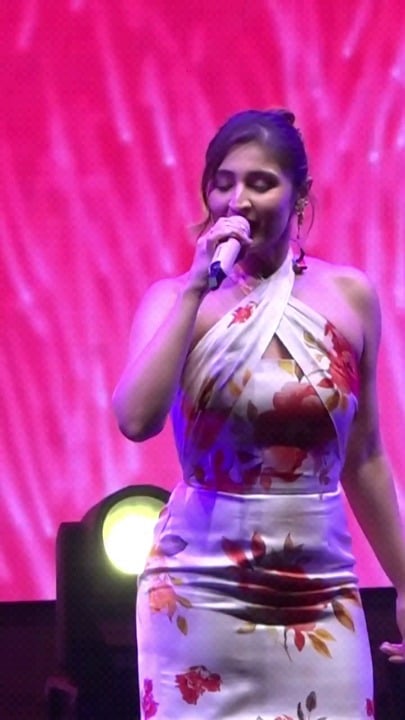 260424 dhvani Bhanushali performing pink venom at "All India K-POP championship"