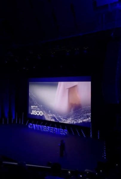 260423 Special Edit of Jisoo shown @ CANNESERIES Season 9