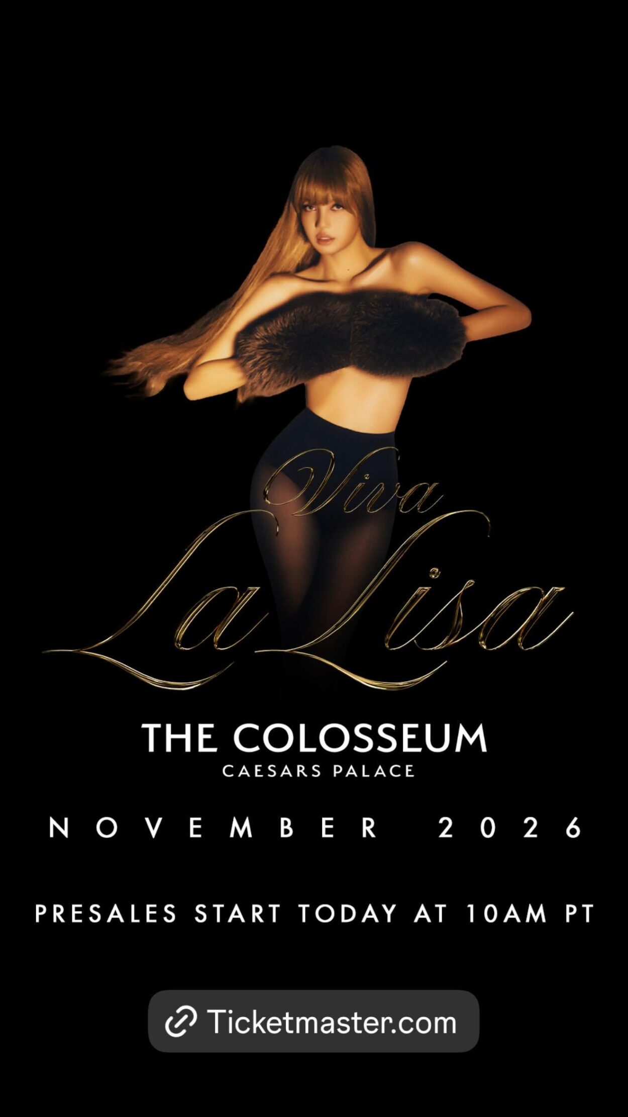 260423 LISA Las Vegas Residency 'Viva La Lisa' | Presales Start Today at 10AM PT!