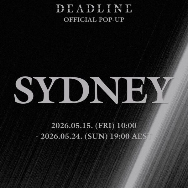260428 BLACKPINK 3rd MINI ALBUM [DEADLINE] OFFICIAL POP-UP IN SYDNEY