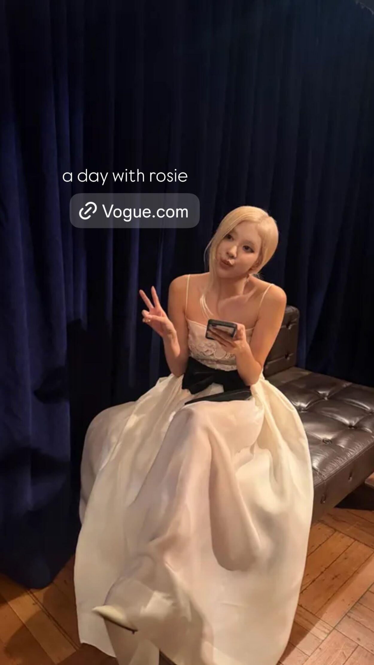 260418 Rosé (vampirehollie) IG Story Update