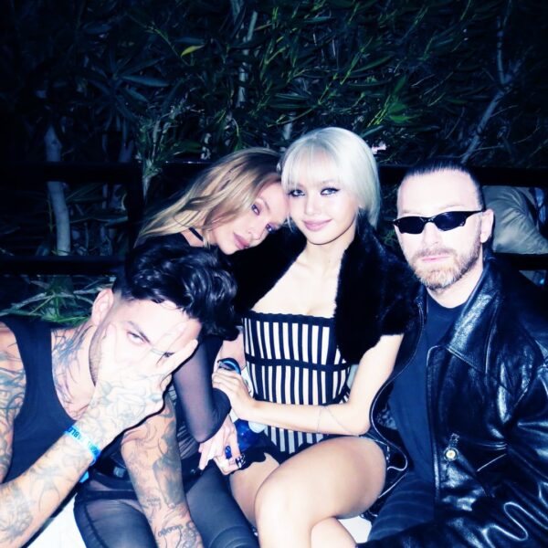 260419 Guram Gvasalia IG Update: Coachella weekend 2 with Lisa, Stella Maxwell and Anyma