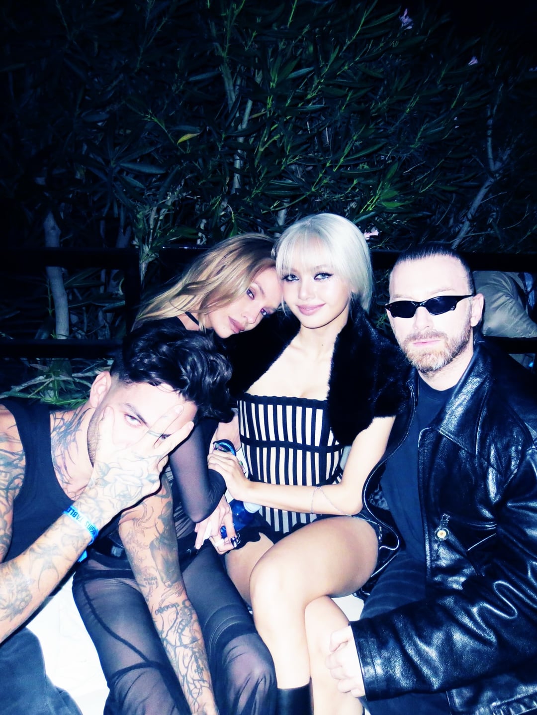 260419 Guram Gvasalia IG Update: Coachella weekend 2 with Lisa, Stella Maxwell and Anyma