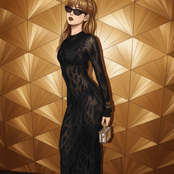 260413 I turned Lisa into an Anime character and the result is actually fire. What do you guys think?