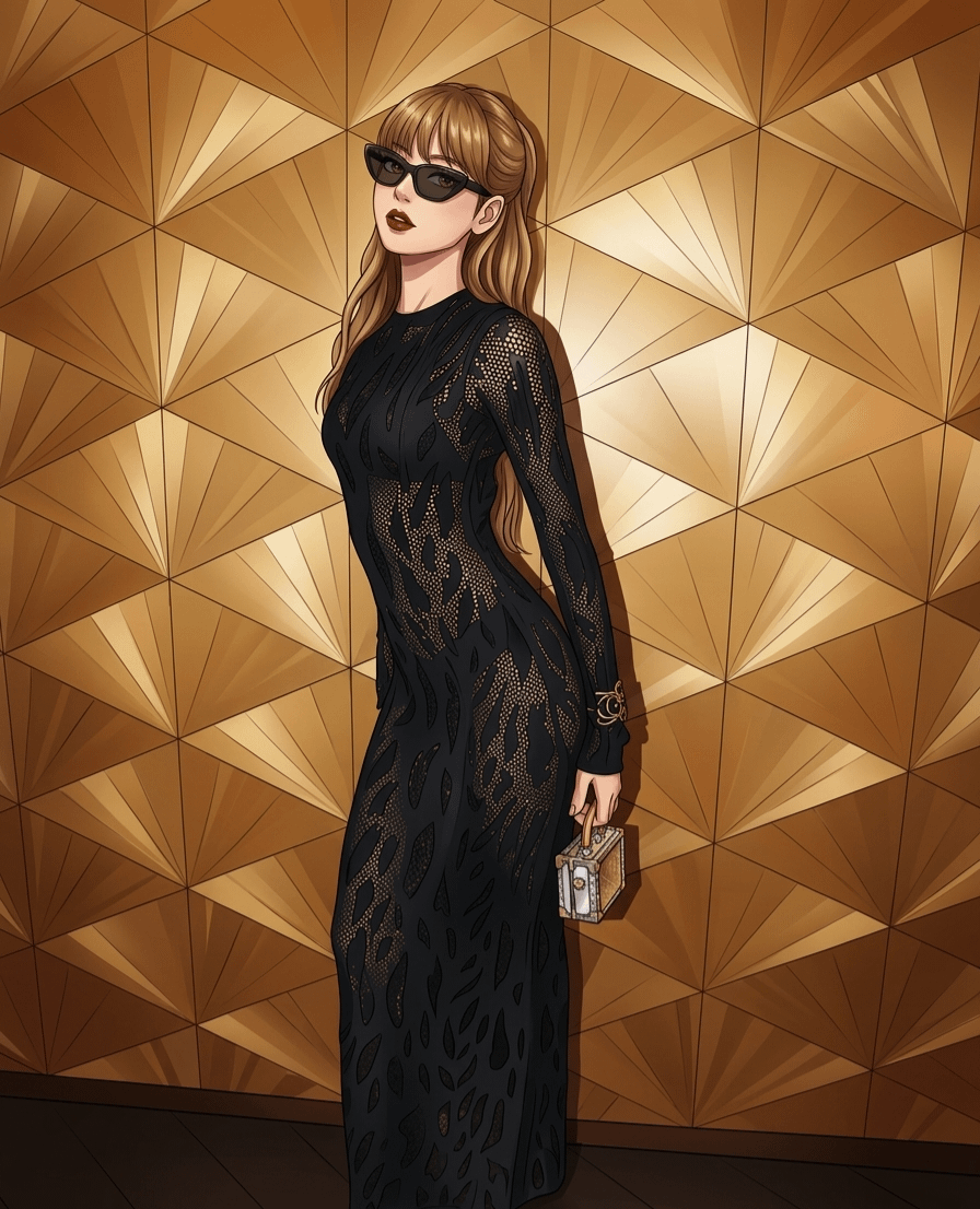 260413 I turned Lisa into an Anime character and the result is actually fire. What do you guys think?