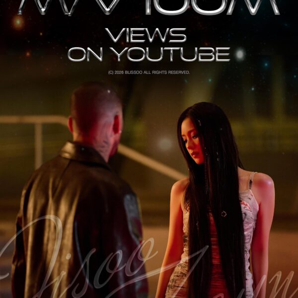 260428 JISOO X ZAYN - EYES CLOSED (OFFICIAL MV) hits 100 MILLION VIEWS on Youtube! [Official Poster]