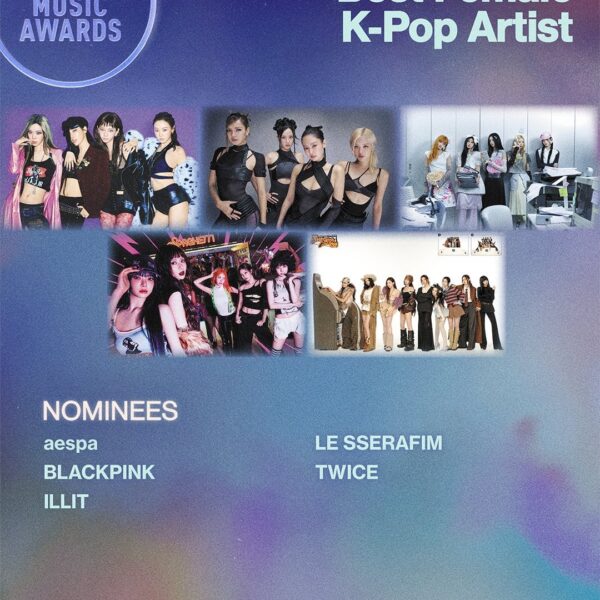 260414 BLACKPINK has been nominated for 'Best Female K-Pop Artist' & Tame Impala, JENNIE - 'Dracula' has been nominated for 'Song of the Summer' @ the 2026 American Music Awards!