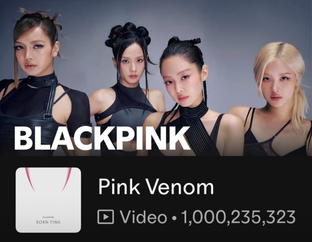 260502 BLACKPINK - 'Pink Venom' hits 1 BILLION STREAMS on Spotify!