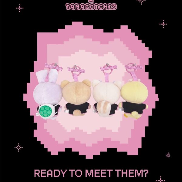 260512 BLACKPINK X TAMAGOTCHI Plush Keychain Blind Box | Coming Soon