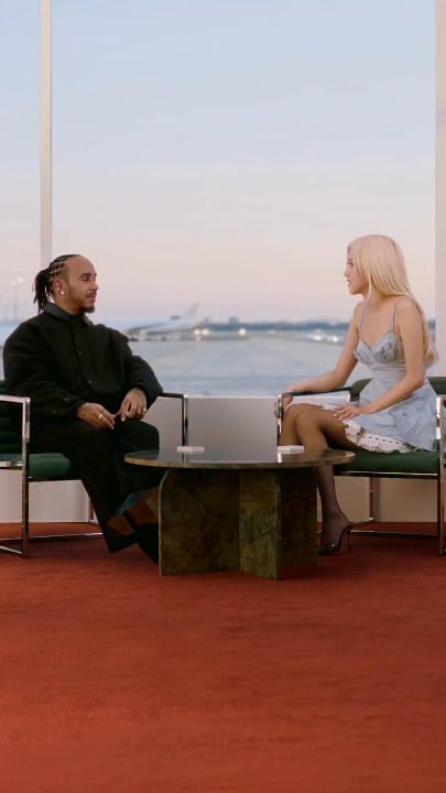 260511 Rosé w/ Lewis Hamilton for RIMOWA | The Lounge