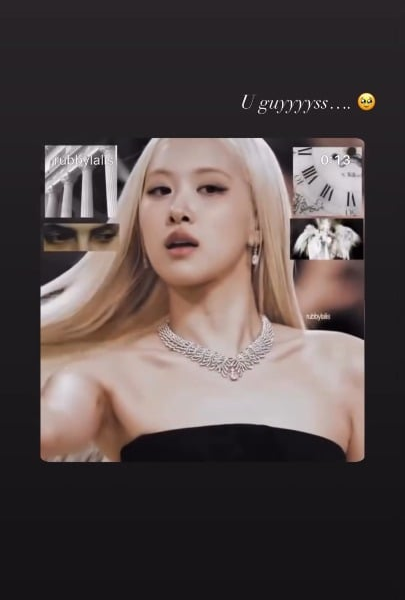 260506 Rosé IG Story Update
