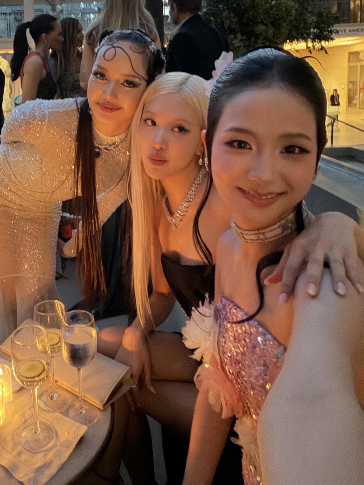 260504 Rosé, Jisoo, & Lisa at Met Gala