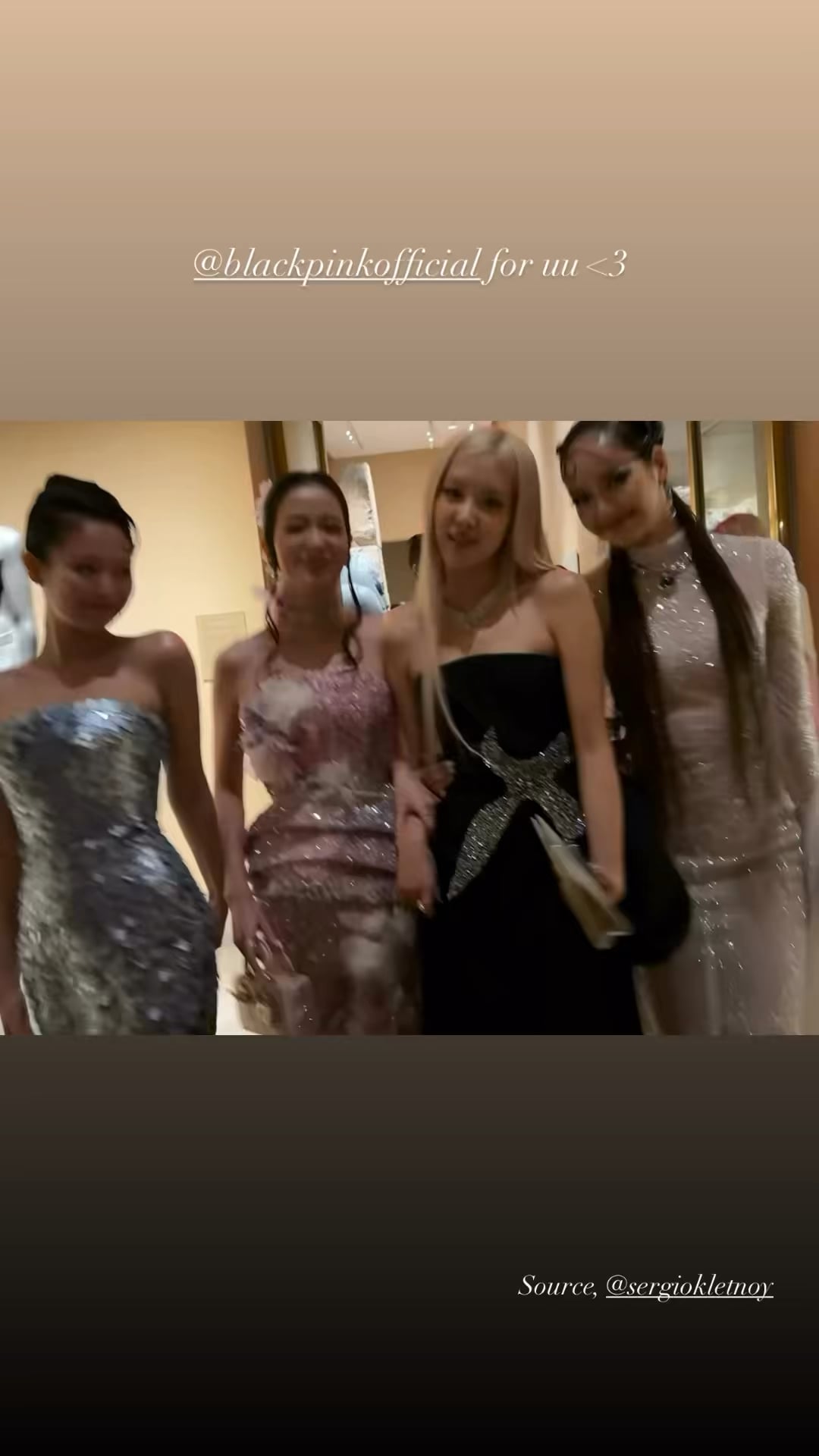 260505 ROSÉ IG Story Update w/ Jisoo, Jennie, & Lisa