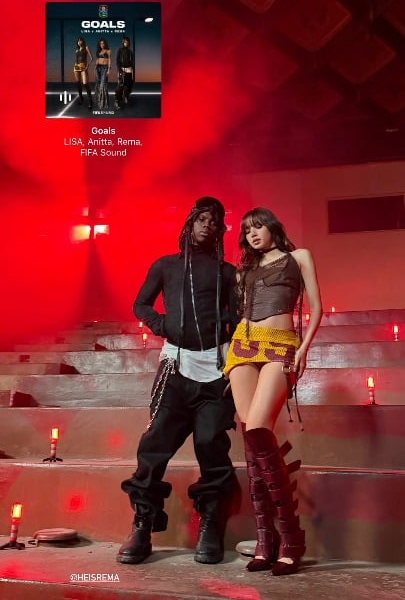 260526 Lisa IG Story Update w/ Rema