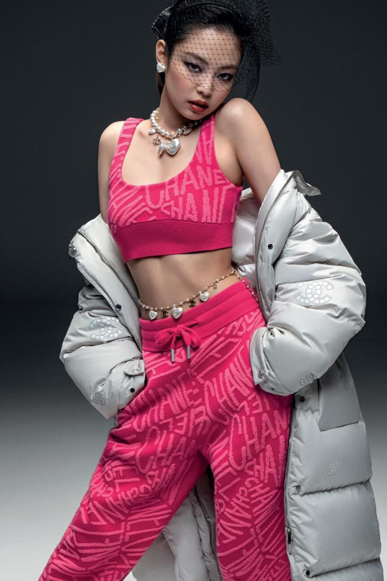 Jennie for Chanel’s Coco Neige 2021–22 collection