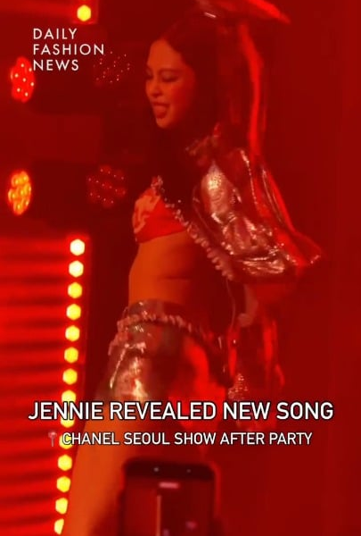 260526 Jennie performing her new song @ CHANEL Métiers d'art 2026 Show in Seoul After Party