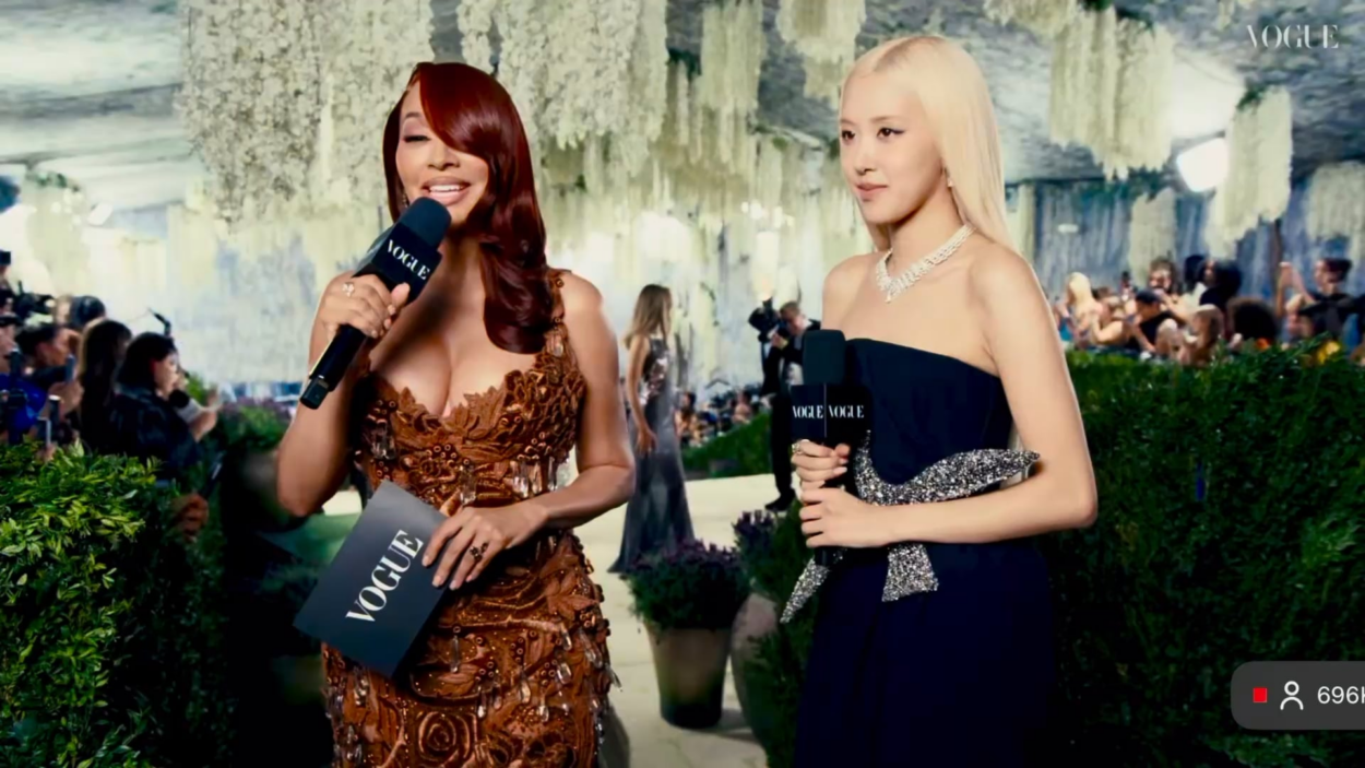 260504 ROSÉ at Met Gala Interview