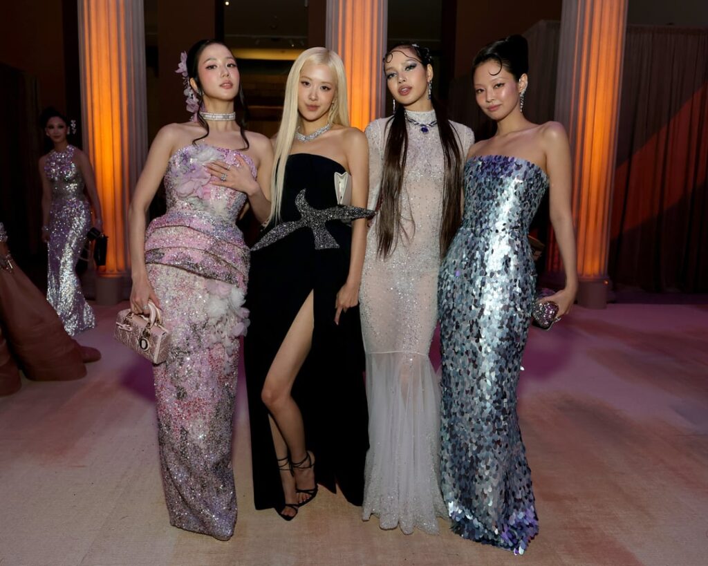 260504 Jennie Kim, Jisoo, Rosé and Lisa at the 2026 Met Gala celebrating "Costume Art" at the Metropolitan Museum of Art in New York City