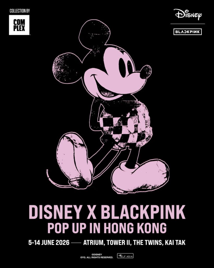 260522 BLACKPINK x Disney Collection by COMPLEX Pop-Up in Hong Kong