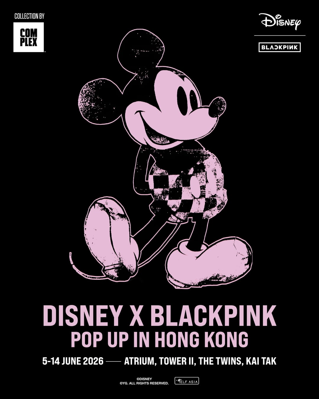 260522 BLACKPINK x Disney Collection by COMPLEX Pop-Up in Hong Kong