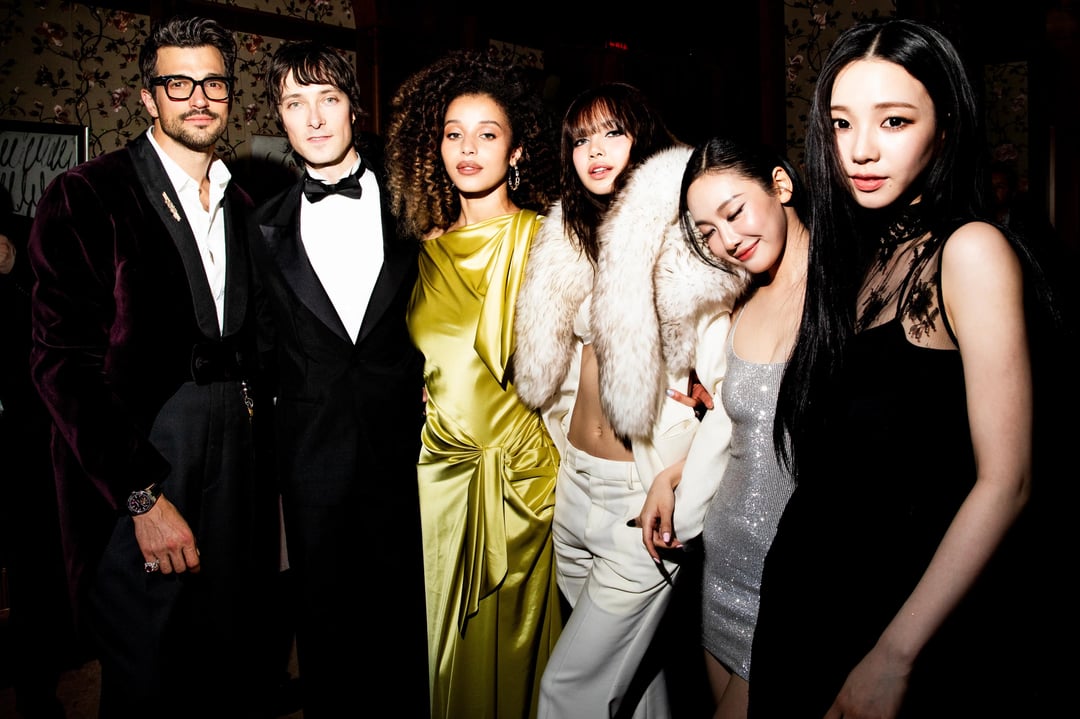 260506 Lisa w/ Ningning, Karina, Chase Infiniti, Damson Idris & Others at the Met Gala 2026 GQ After-Party