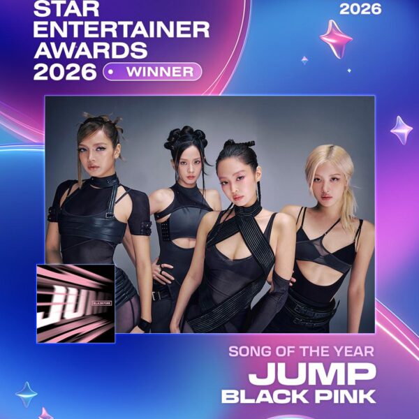 260516 BLACKPINK - 'JUMP' wins 'Song of the Year (Daesang)' at the 2026 ASEA (Asia Star Entertainer Awards)!